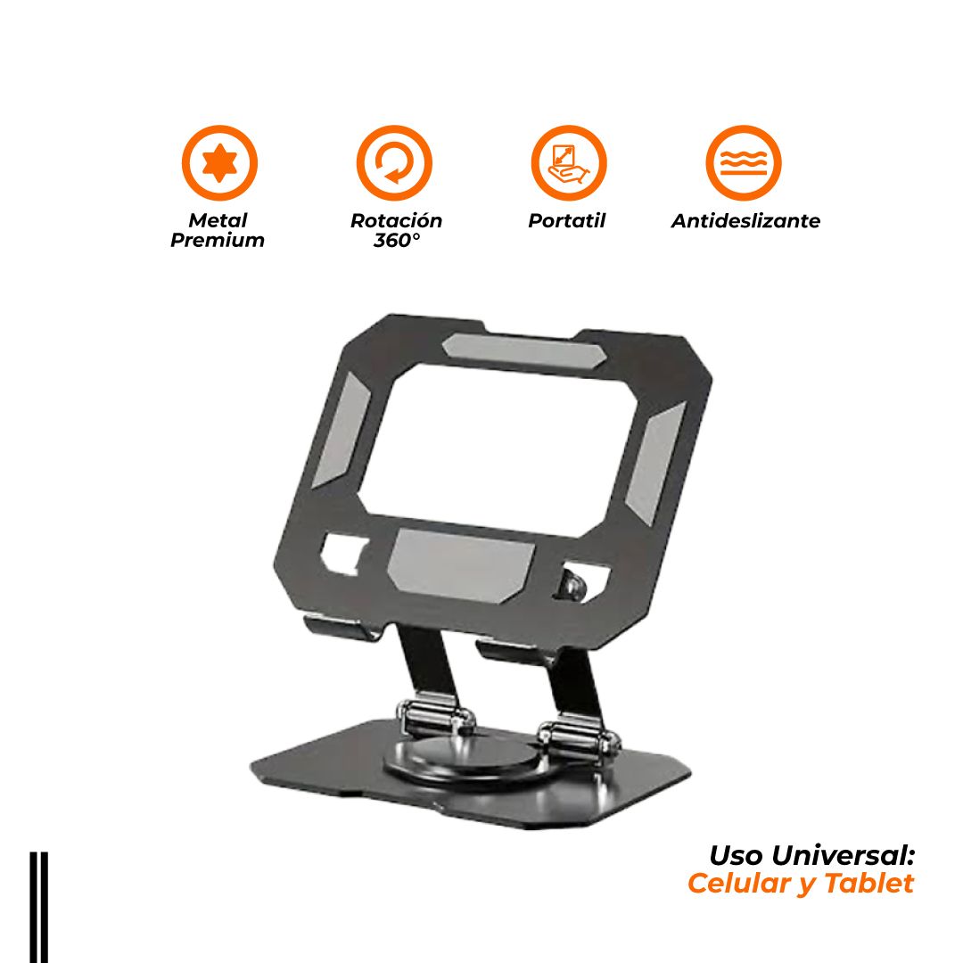 Tripack Soportes: Auto, Escritorio y Carga