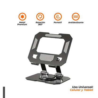 Tripack Soportes: Auto, Escritorio y Carga